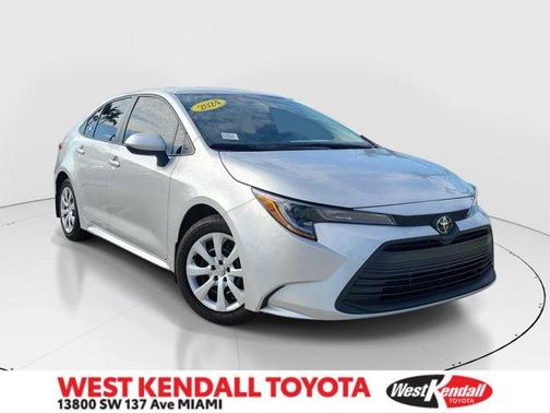 Classic Silver Metallic 2024 Toyota Corolla LE