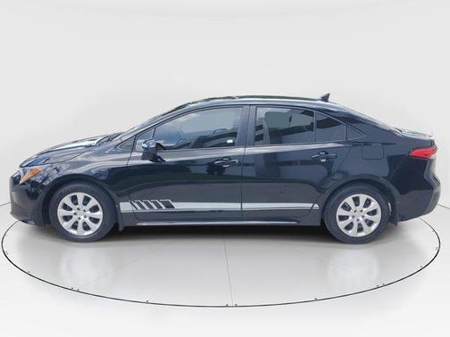 Midnight Black Metallic 2025 Toyota Corolla LE
