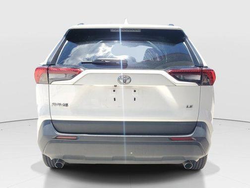 Super White 2021 Toyota RAV4 LE