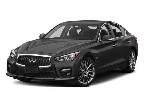 Majestic White 2016 INFINITI Q50 3.0T Red Sport 400