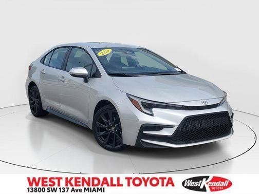 Classic Silver Metallic 2023 Toyota Corolla SE