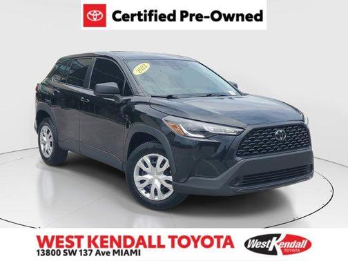 Jet Black 2022 Toyota Corolla Cross L
