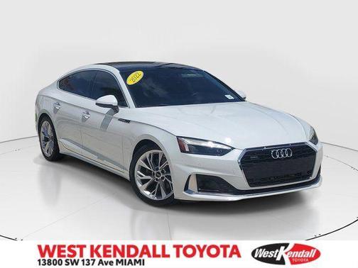 Glacier White Metallic 2022 Audi A5 2.0T Premium Plus