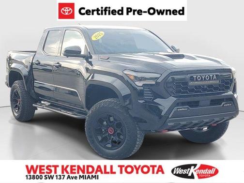 Black 2025 Toyota Tacoma Hybrid TRD PRO