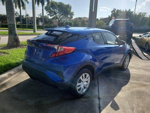 Blue 2020 Toyota C-HR LE