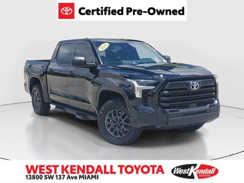 Midnight Black Metallic 2026 Toyota Tundra SR