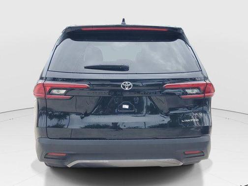 Midnight Black Metallic 2025 Toyota Grand Highlander LIMITED