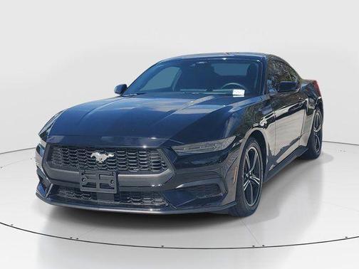 Shadow Black 2025 Ford Mustang EcoBoost