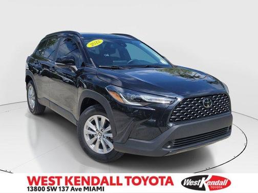 Jet Black 2022 Toyota Corolla Cross LE
