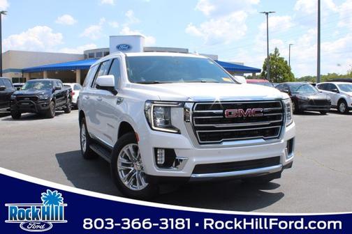 White Frost 2022 GMC Yukon SLT