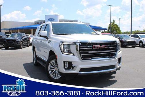White Frost 2022 GMC Yukon SLT