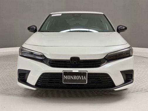 Platinum White Pearl 2024 Honda Civic Sport