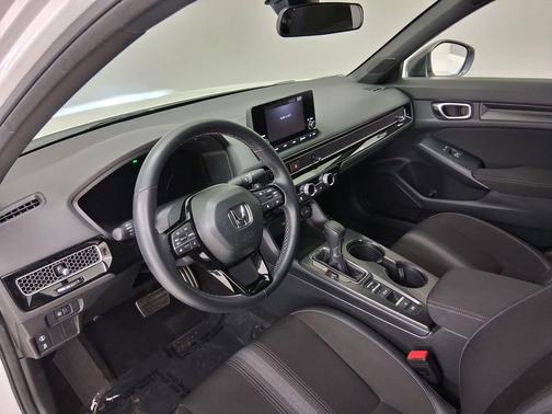 Platinum White Pearl 2024 Honda Civic Sport