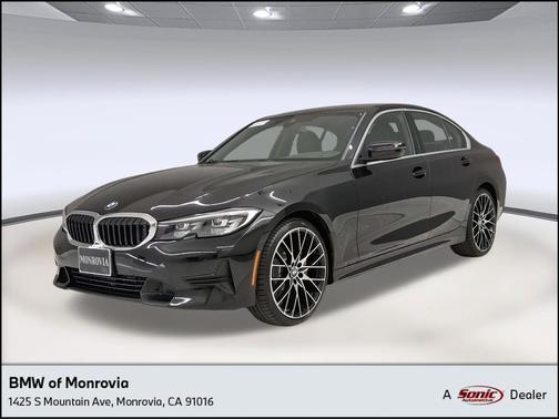 Jet Black 2019 BMW 330 330i