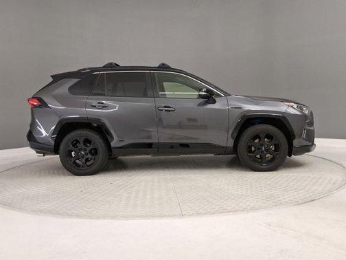 Magnetic Gray Metallic w/Midnight Black Roof 2020 Toyota RAV4 Hybrid SE