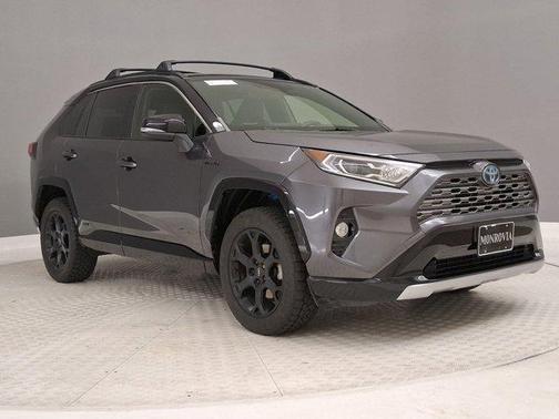 Magnetic Gray Metallic w/Midnight Black Roof 2020 Toyota RAV4 Hybrid SE