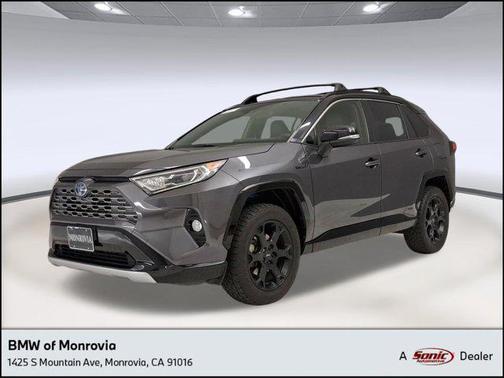 Magnetic Gray Metallic w/Midnight Black Roof 2020 Toyota RAV4 Hybrid SE