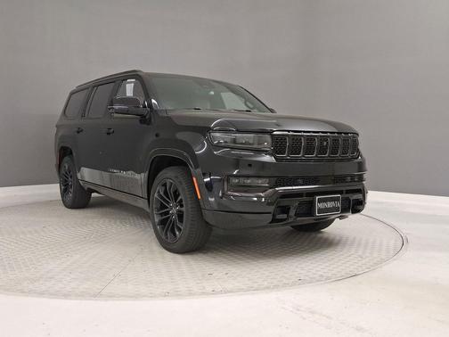 Diamond Black Crystal Pearlcoat 2023 Jeep Grand Wagoneer Series III Obsidian 4x4