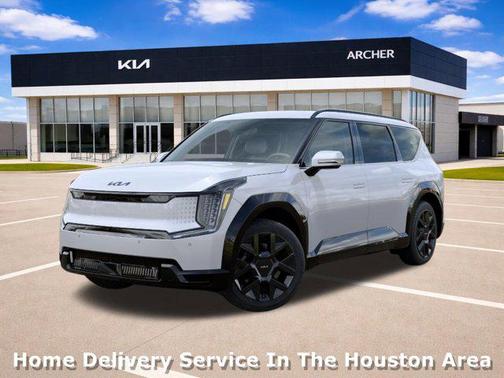 Glacial White Pearl 2026 Kia EV9 Land