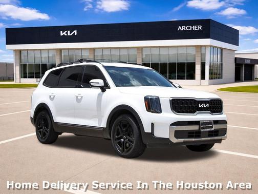 Glacial White Pearl 2023 Kia Telluride EX X-Line