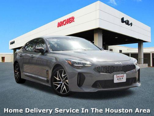 Ceramic Silver 2022 Kia Stinger GT-Line