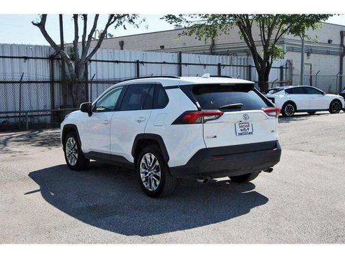 Super White 2019 Toyota RAV4 XLE Premium