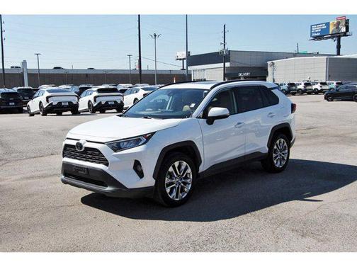 Super White 2019 Toyota RAV4 XLE Premium