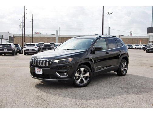 Diamond Black Crystal Pearlcoat 2019 Jeep Cherokee Limited