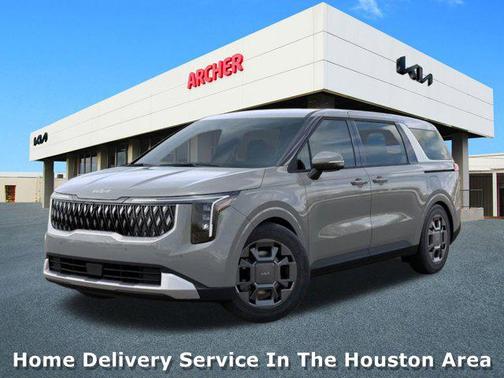 Ceramic Silver 2026 Kia Carnival Hybrid EX Passenger Van