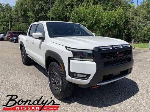 Glacier White 2026 Nissan Frontier PRO-4X