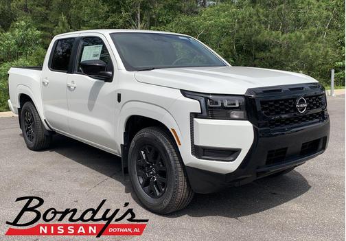 Glacier White 2026 Nissan Frontier SV