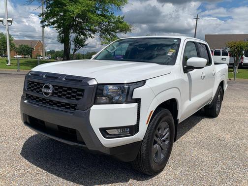Glacier White 2025 Nissan Frontier SV