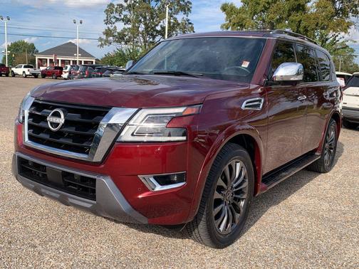 Coulis Red Pearl 2023 Nissan Armada Platinum 2WD