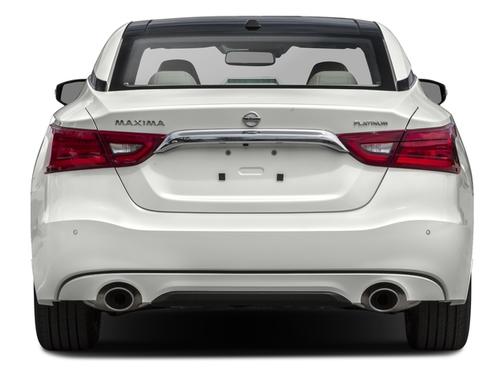 Black 2016 Nissan Maxima 3.5 Platinum