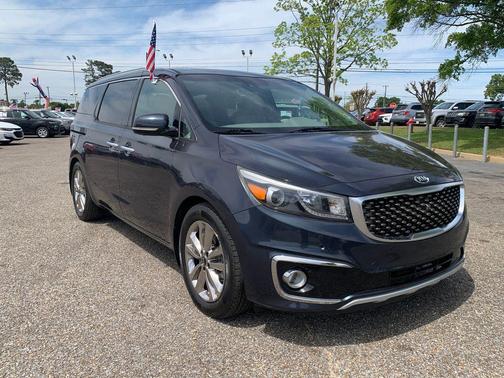 Midnight Sapphire 2015 Kia Sedona SX-L