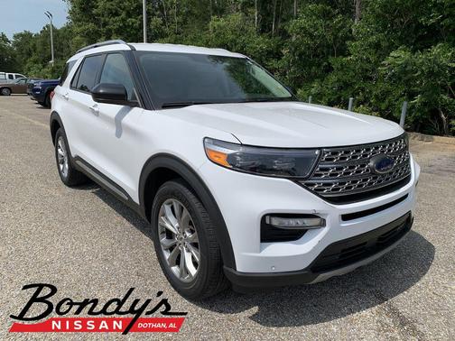 Oxford White 2023 Ford Explorer Limited