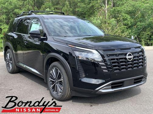 Super Black 2026 Nissan Pathfinder Platinum