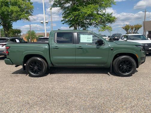 Tactical Green Metallic 2026 Nissan Frontier SV