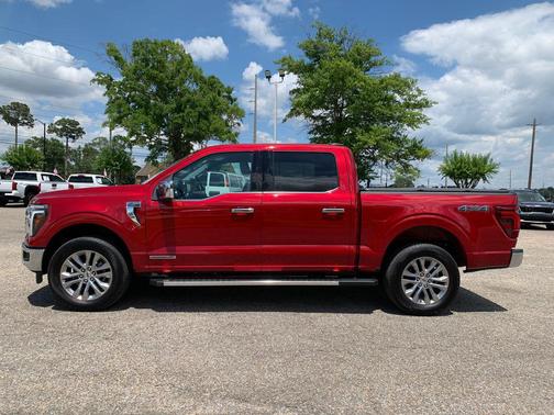 Red Metallic 2025 Ford F-150 Lariat