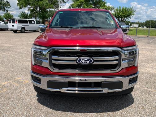 Red Metallic 2025 Ford F-150 Lariat