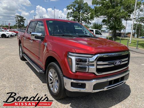 Red Metallic 2025 Ford F-150 Lariat