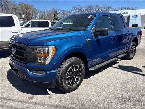 Blue 2022 Ford F-150