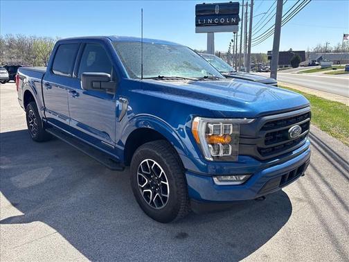 Blue 2022 Ford F-150