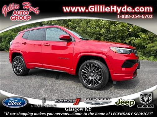 Redline Pearlcoat 2022 Jeep Compass Limited