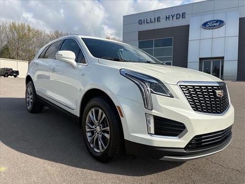 Crystal White Tri-Coat 2021 Cadillac XT5 Premium Luxury