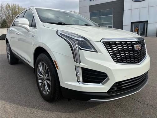 Crystal White Tri-Coat 2021 Cadillac XT5 Premium Luxury