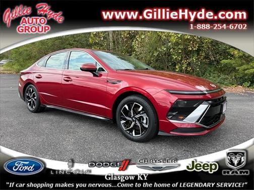 Red Metallic 2025 Hyundai SONATA SEL