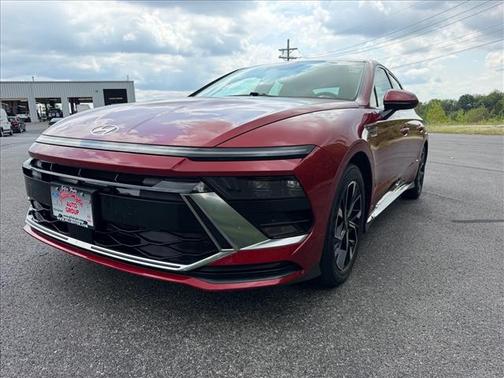 Red Metallic 2025 Hyundai SONATA SEL