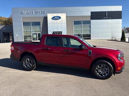 Red 2025 Ford Maverick XLT
