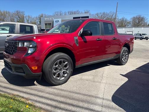 Red 2025 Ford Maverick XLT